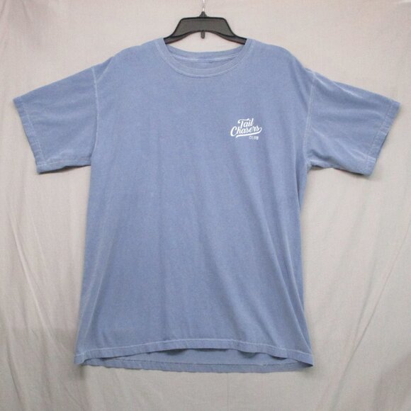 Other - Trail Chasers Graphic Print T-Shirt Blue/Gray Men Size |‎ L